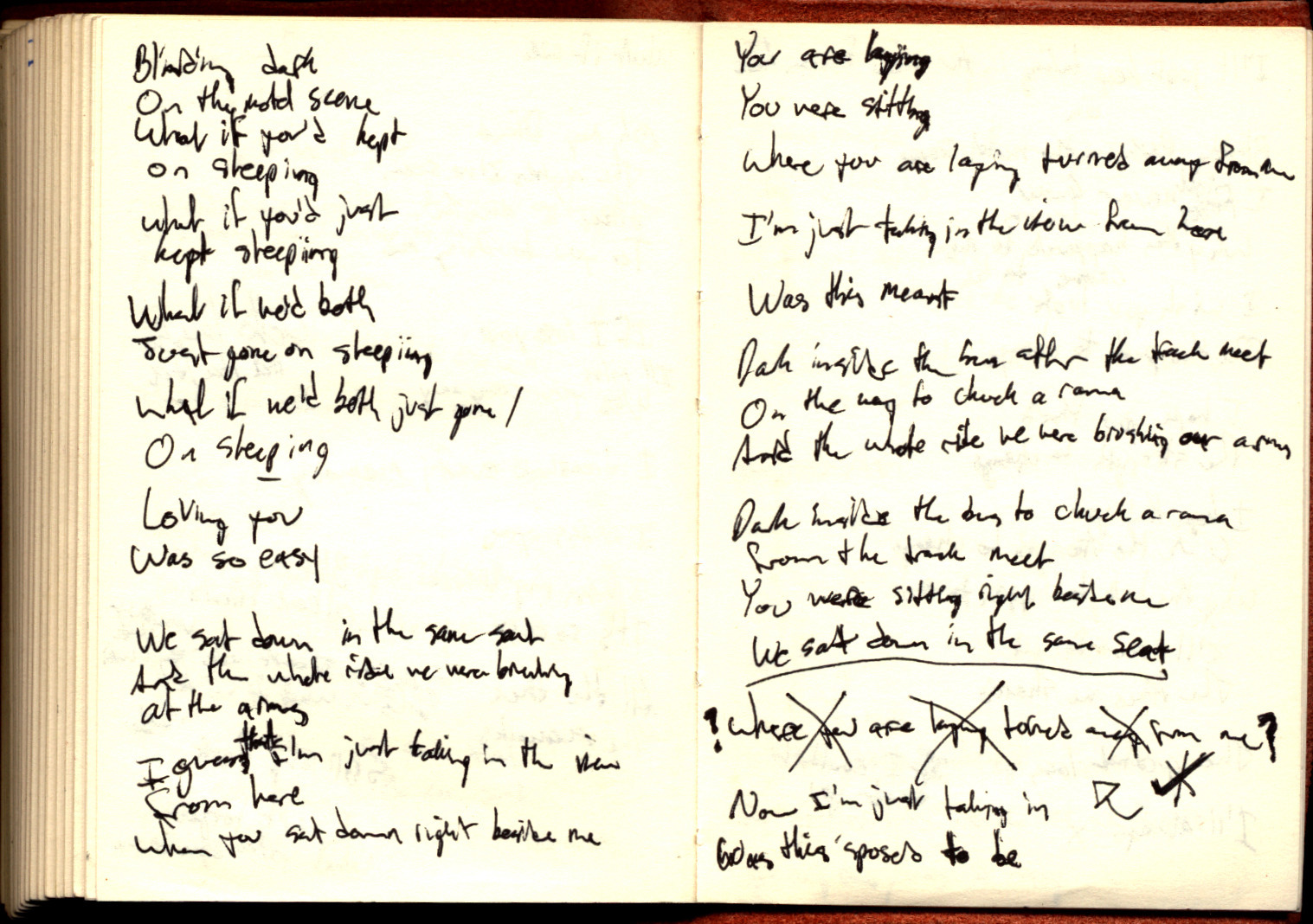 Can't Run Forever Lyrics Sheet 7